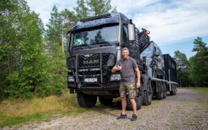 Trux Offroad,B74-2,MAN TGS,Max Hunt,black,svart, lackerad,lacquered