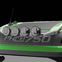 G16-4,Trux Top-Bar,Volvo FH 2020,Glob XL,FH16,grön,green,3D