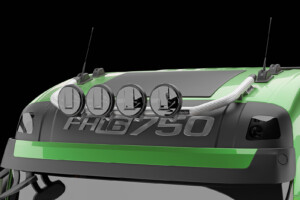 G16-4,Trux Top-Bar,Volvo FH 2020,Glob XL,FH16,grön,green,3D