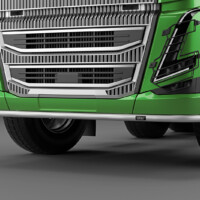 L16-2,Trux U-Bar,Volvo FH 2020,Glob XL,FH16,grön,green,3D
