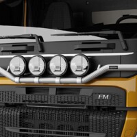H16-7,Trux Light-Bar,Volvo FM 2021 SLP,Low,gul,yellow,3D