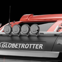 G16-6,Trux Top-Bar,Volvo FH 2020,Glob,red,röd,3D