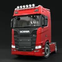 Trux Top-Bar,G24-12,Scania,Scania,red,röd